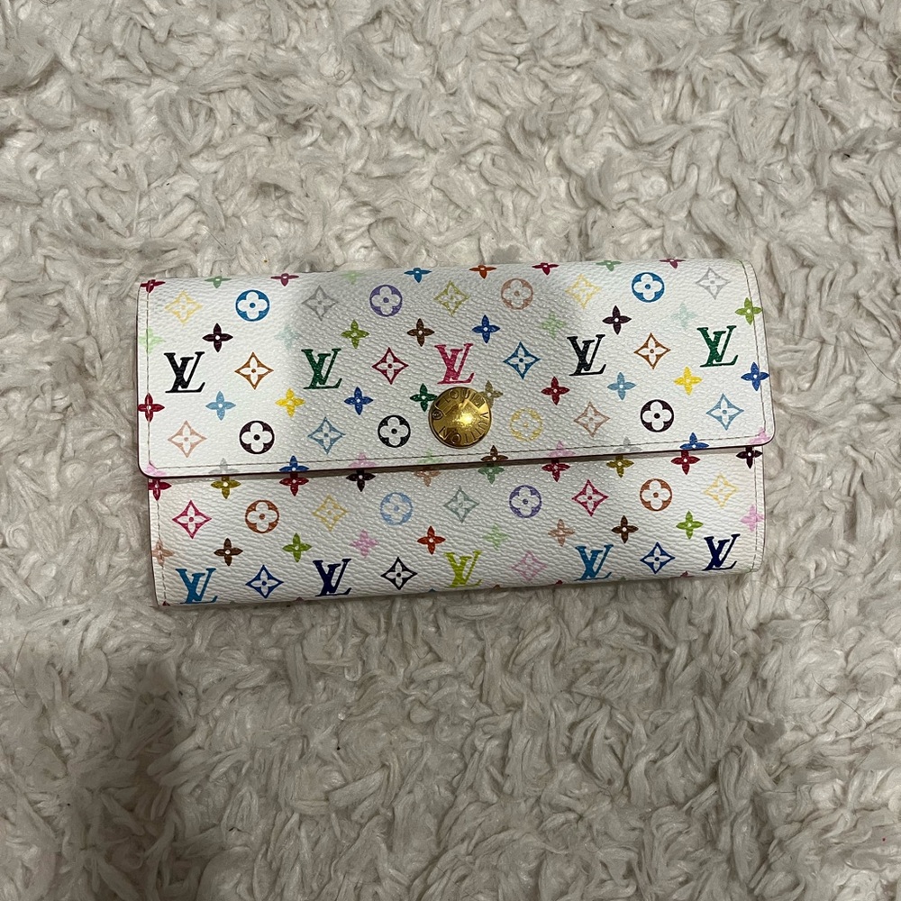 Louis Vuitton Sarah Takashi Murakami vintage Wallet EUC